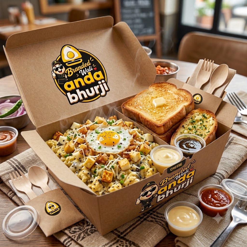 Truffle Cheese Bhurji — gourmet truffle-inspired preparation